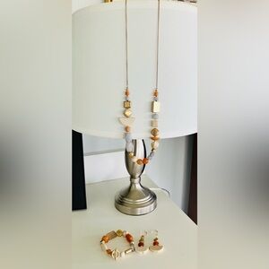 Jewelry Beautiful Necklace, Bracelet and Earrings set